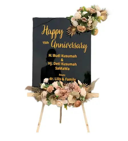 Papan Bunga Akrilik Gandirojo