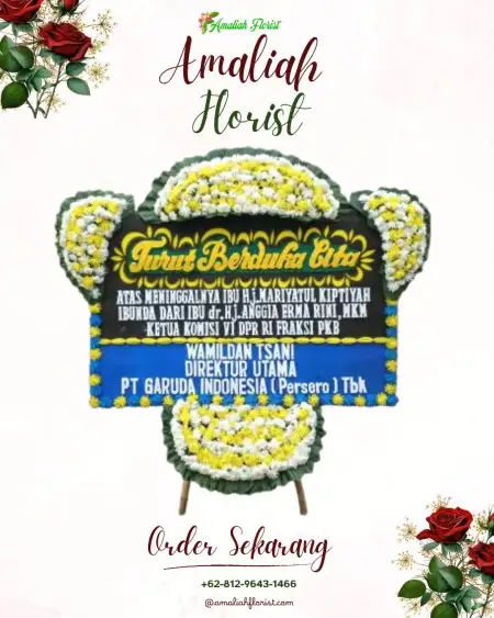 Papan Bunga Duka Gandirojo